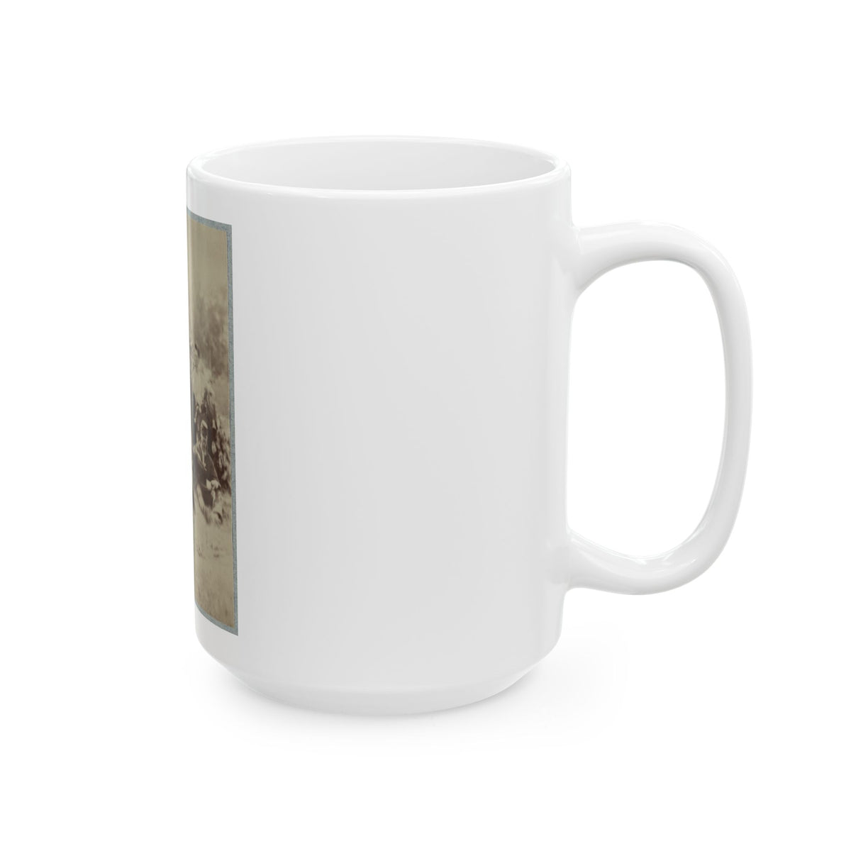 2d Rhode Island Infantry 004 (U.S. Civil War) White Coffee Mug