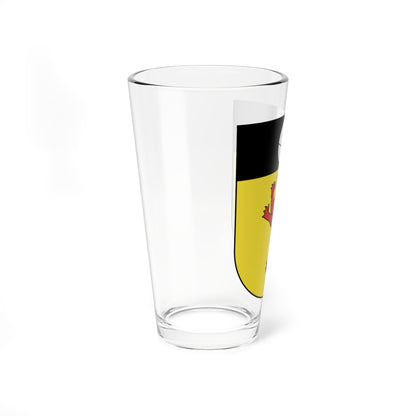 Gossau-blazon (Switzerland) (Coat of Arms) Pint Glass 16oz