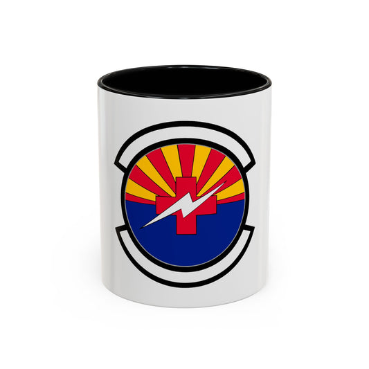 355 Healthcare Operations Squadron ACC (U.S. Air Force) Accent Coffee Mug
