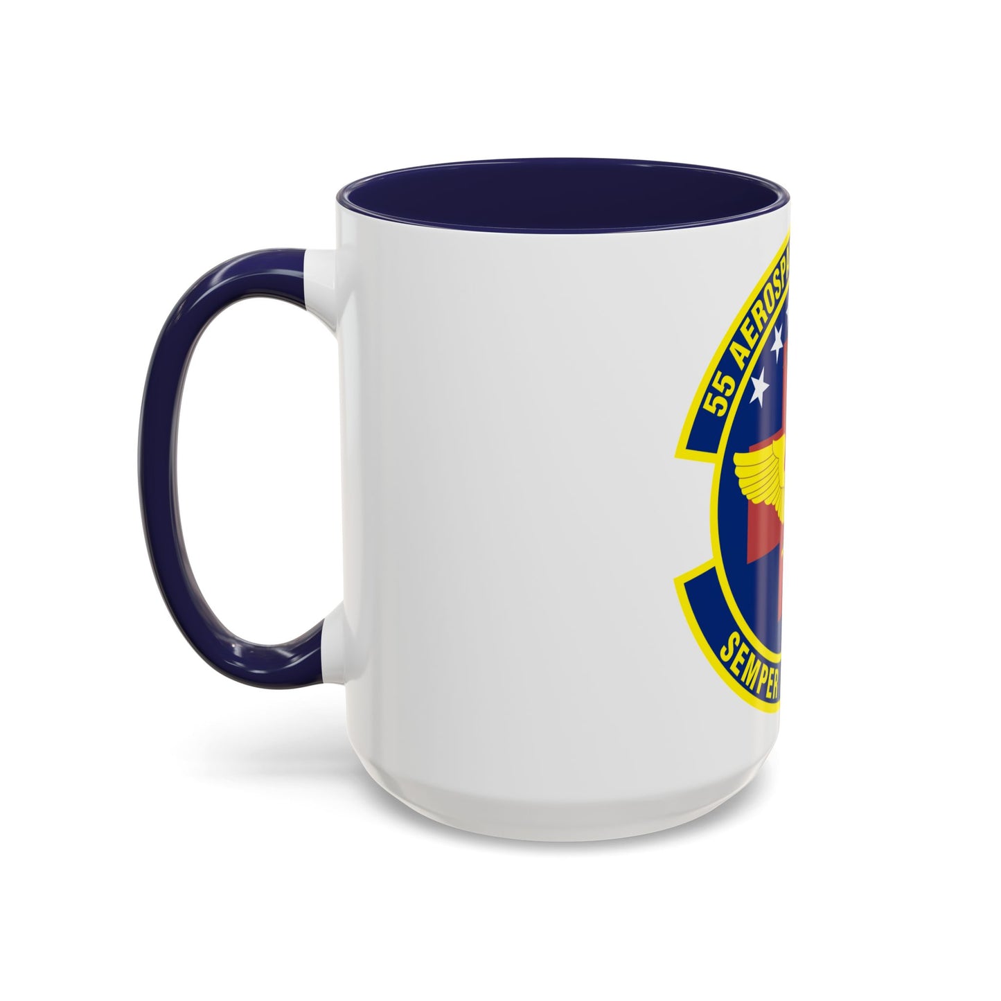 55th Aerospace Medicine Squadron (U.S. Air Force) Accent Coffee Mug