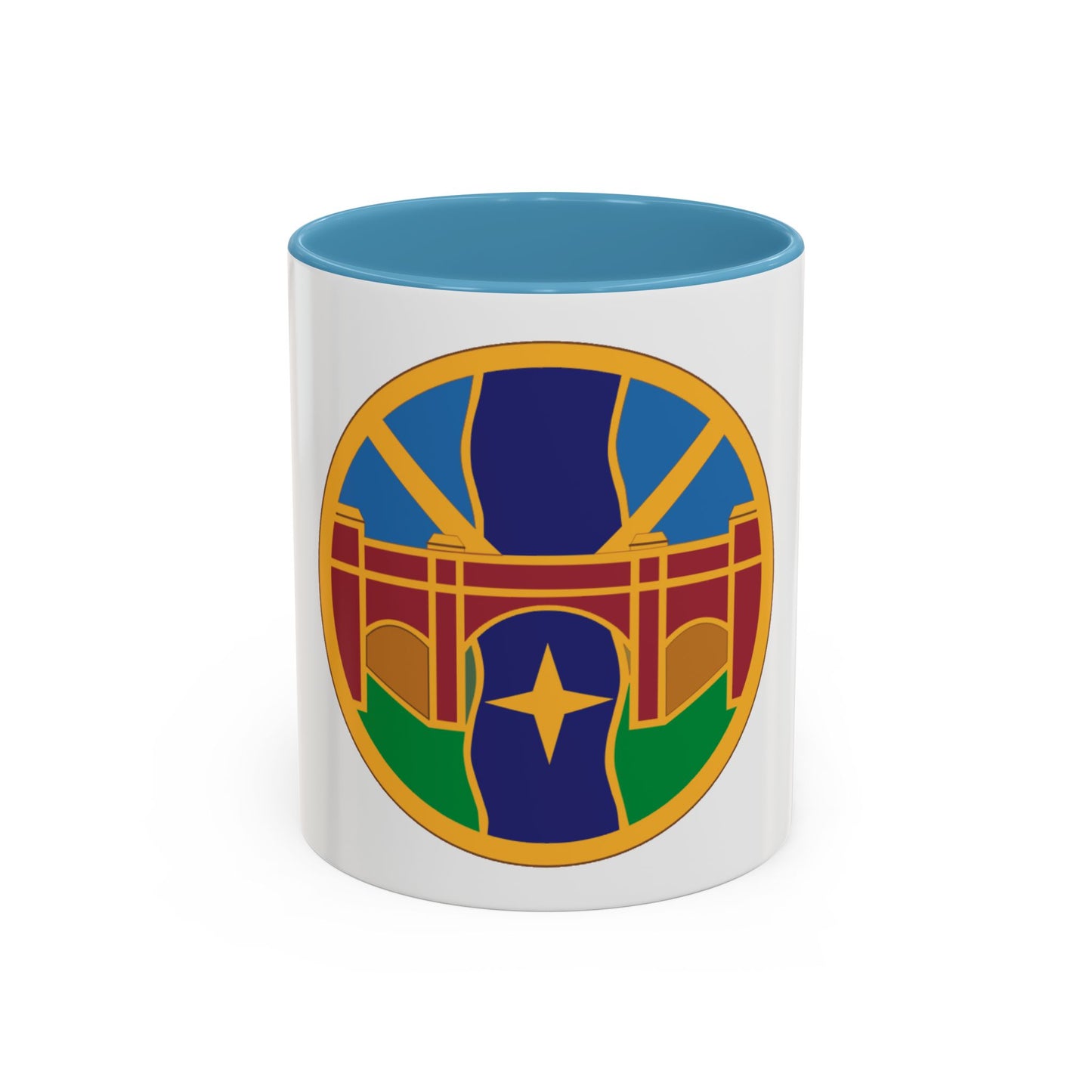 1 Transportation Agency (U.S. Army) Accent Coffee Mug