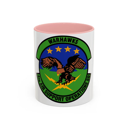 4 Air Support Operations Sq USAFE (U.S. Air Force) Accent Coffee Mug