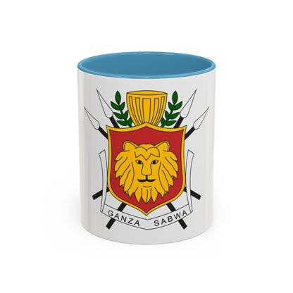 Coat of arms of the Kingdom of Burundi - Accent Coffee Mug