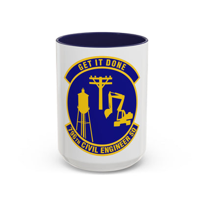 796th Civil Engineer Squadron (U.S. Air Force) Accent Coffee Mug