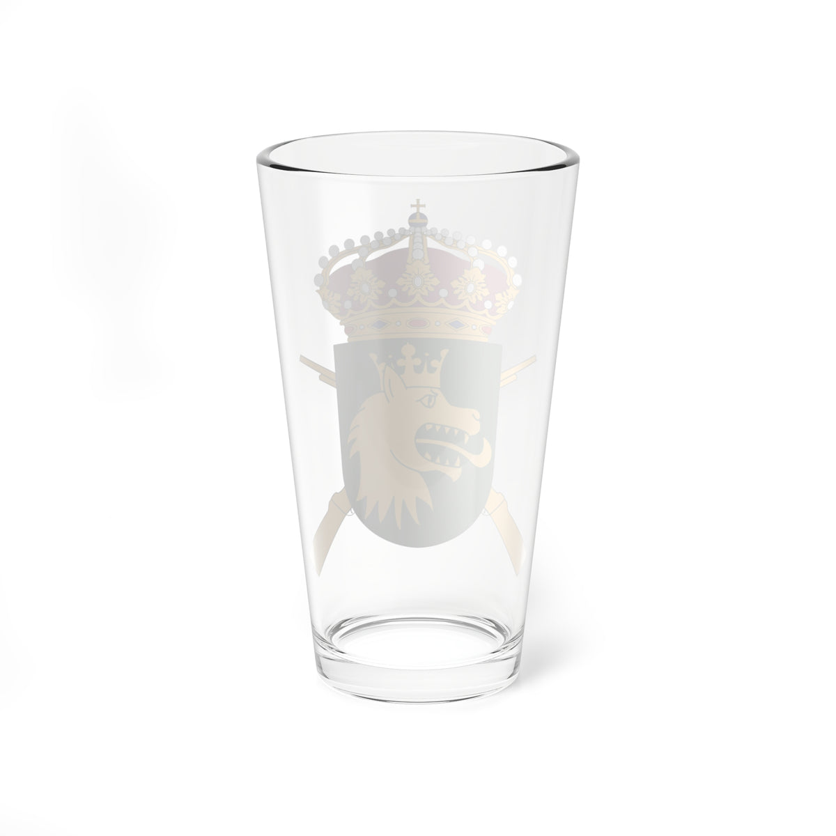 Lapplandsjägargruppen vapen 2016 (Sweden) (Coat of Arms) Pint Glass 16oz