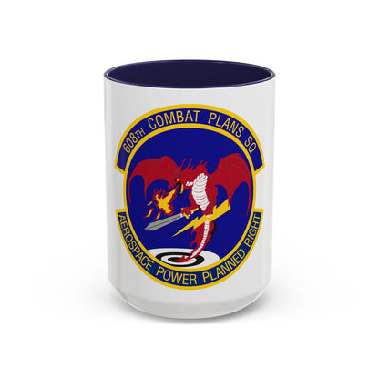 608th Combat Plans Squadron (U.S. Air Force) Accent Coffee Mug