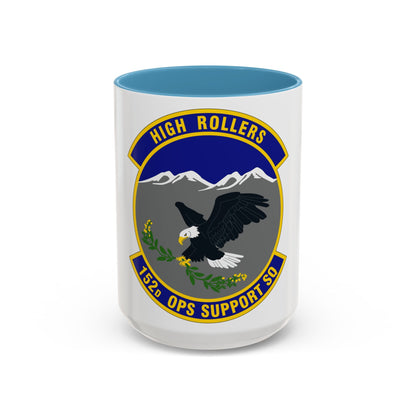 152d Operations Support Squadron (U.S. Air Force) Accent Coffee Mug