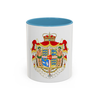 Coat of arms of Joachim, Prince of Denmark - Accent Coffee Mug