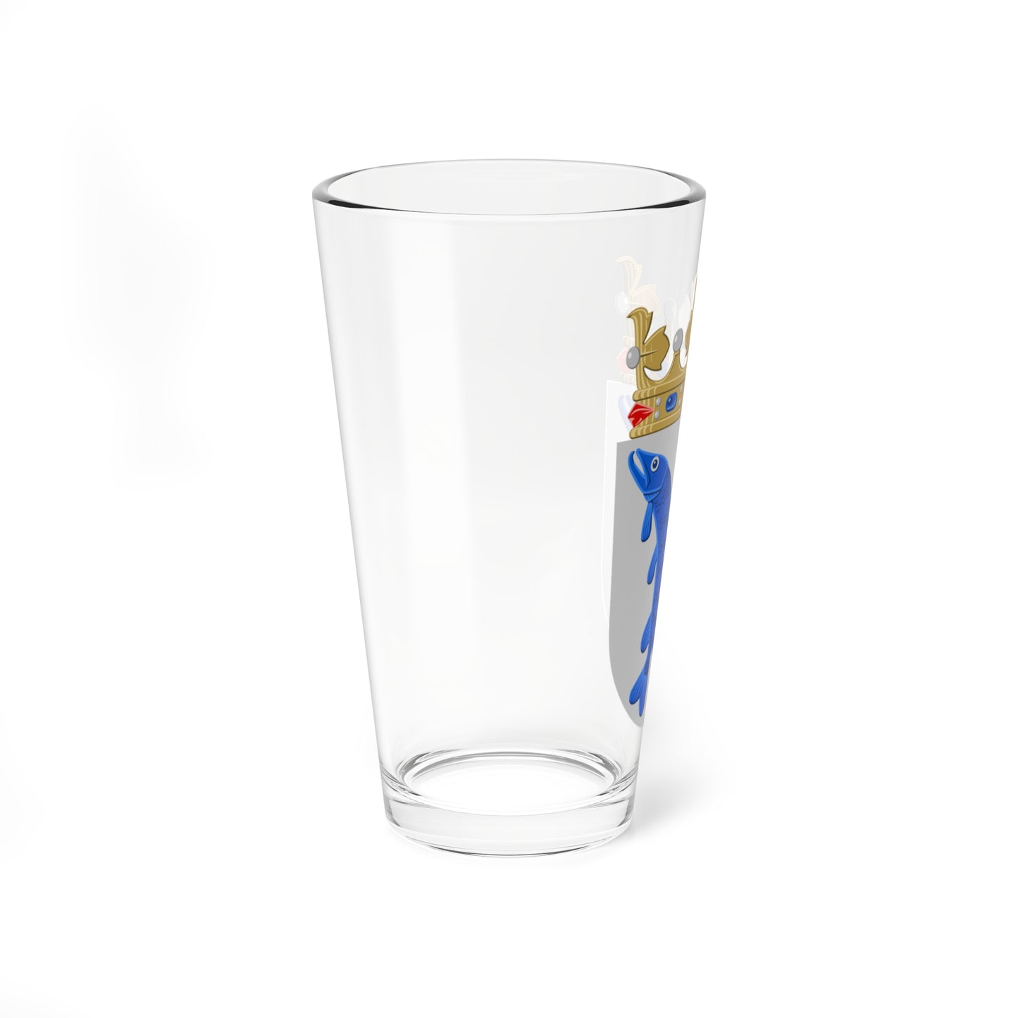Uusikaupunki.vaakuna (Finland) (Coat of Arms) Pint Glass 16oz