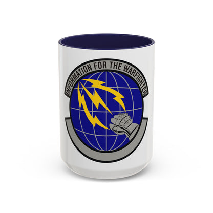 50 Communications Squadron USSF (U.S. Air Force) Accent Coffee Mug