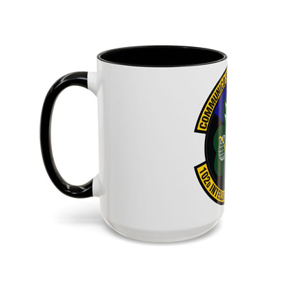 102d Intelligence Support Squadron (U.S. Air Force) Accent Coffee Mug