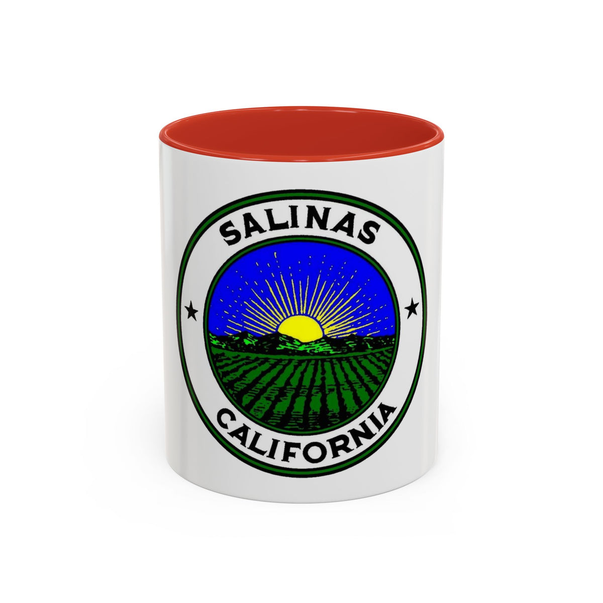 Seal of Salinas California - Accent Coffee Mug
