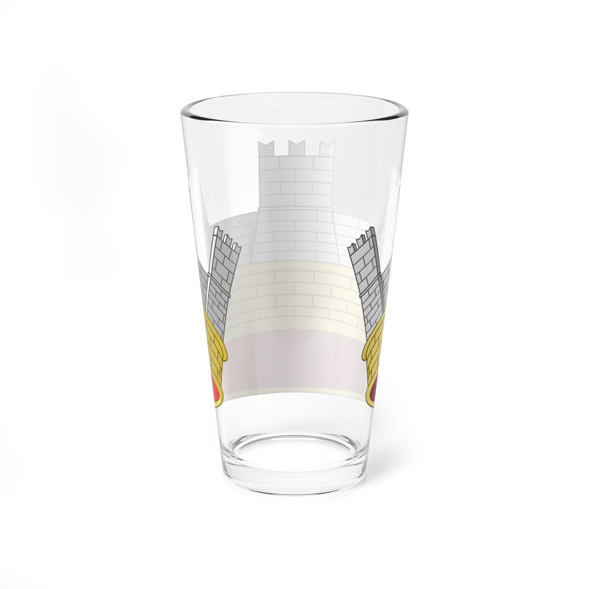Regno dItalia Corona Comune terza classe (Italy) (Coat of Arms) Pint Glass 16oz