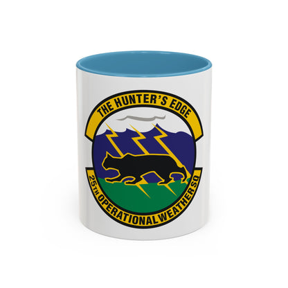 25th Operational Weather Squadron (U.S. Air Force) Accent Coffee Mug
