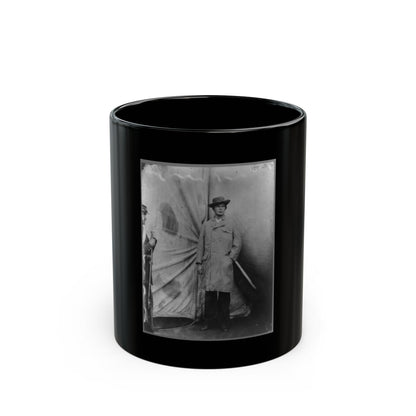 Lewis Payne, Lincoln Conspirator, Full-Length Portrait, Standing In Front Of Tent, Facing Right (U.S. Civil War) Black Coffee Mug