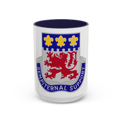 105 Engineer Group (U.S. Army) Accent Coffee Mug