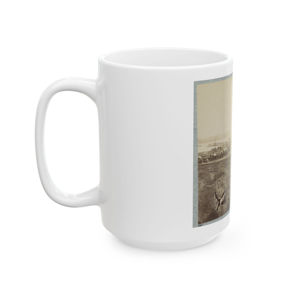 Belle Plain Landing, Va., May, 1864 (U.S. Civil War) White Coffee Mug