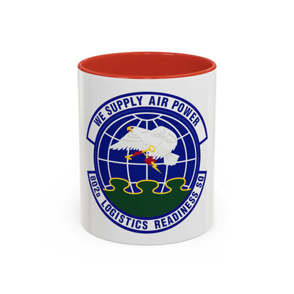 802d Logistics Readiness Squadron (U.S. Air Force) Accent Coffee Mug