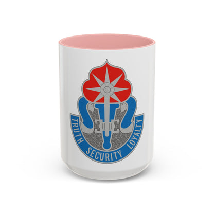 470 Military Intelligence Brigade (U.S. Army) Accent Coffee Mug