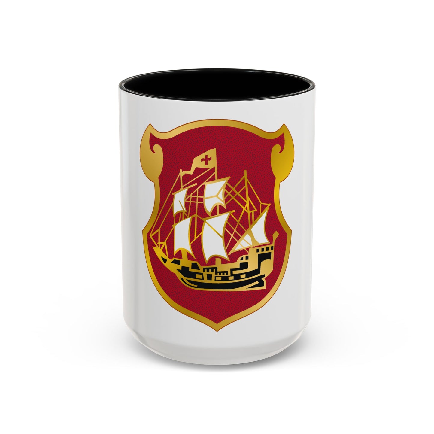 9 Antiaircraft Artillery Gun Battalion (U.S. Army) Accent Coffee Mug
