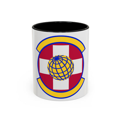 49 Healthcare Operations Squadron AETC (U.S. Air Force) Accent Coffee Mug