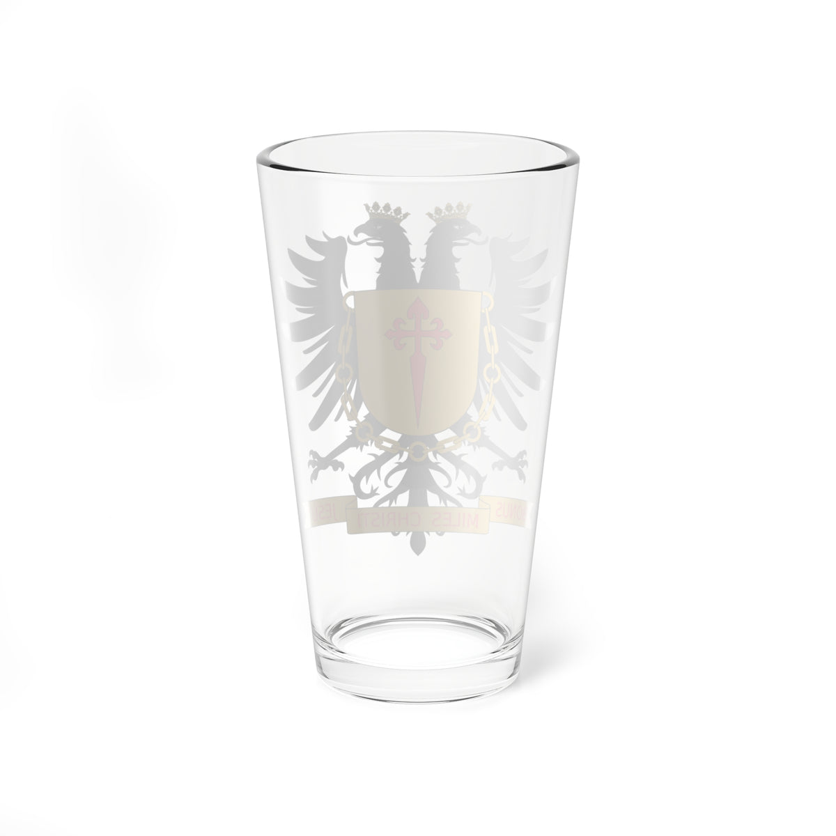 Escudo Seminario Conciliar de Tunja (Colombia) (Coat of Arms) Pint Glass 16oz