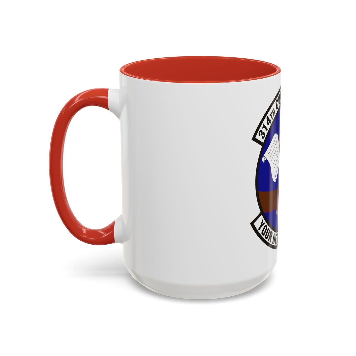314th Contracting Squadron (U.S. Air Force) Accent Coffee Mug