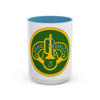 3 Cavalry Regiment (U.S. Army) Accent Coffee Mug