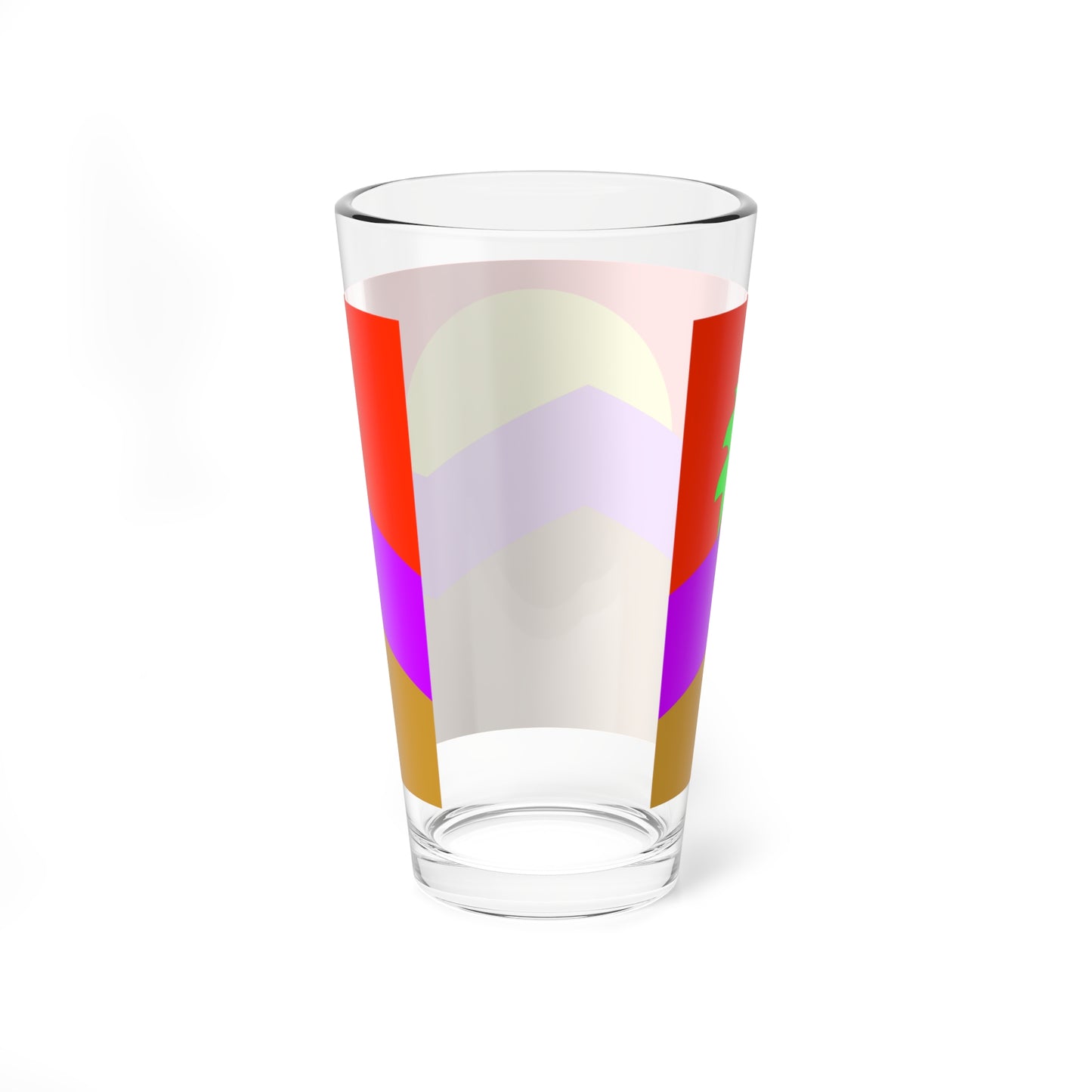 Flag of Palm Springs California (United States) Pint Glass 16oz