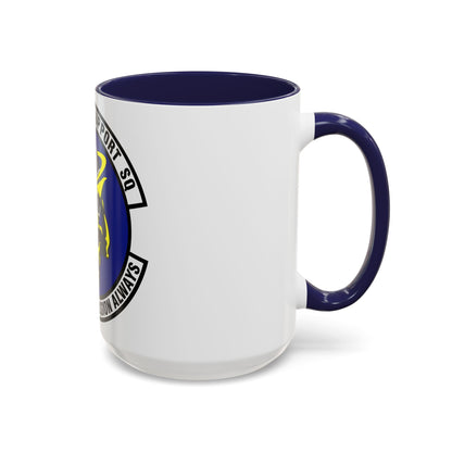 43d Mission Support Squadron (U.S. Air Force) Accent Coffee Mug