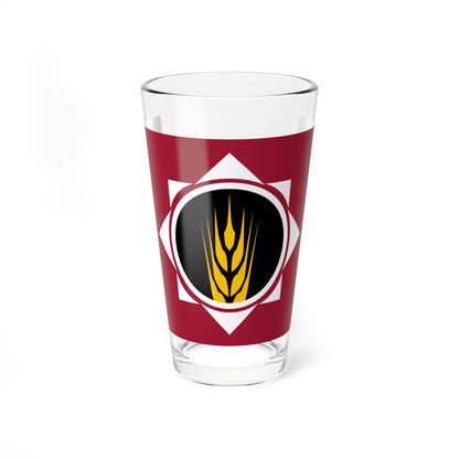 Pays Fanch traditional district flag (France) Pint Glass 16oz