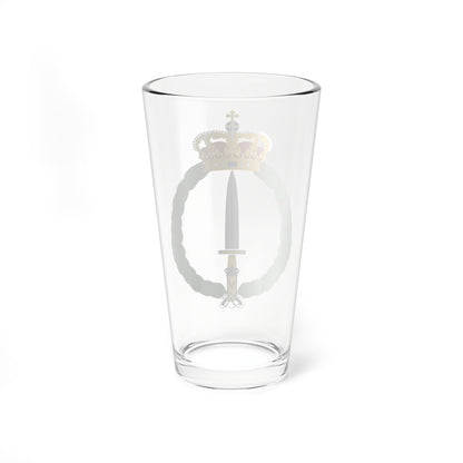 Danish SOKOM logo (Denmark) (Coat of Arms) Pint Glass 16oz