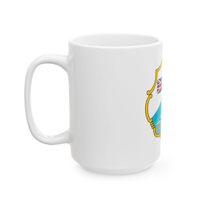 Coat of arms of British Honduras (1819-1907) - White Coffee Mug