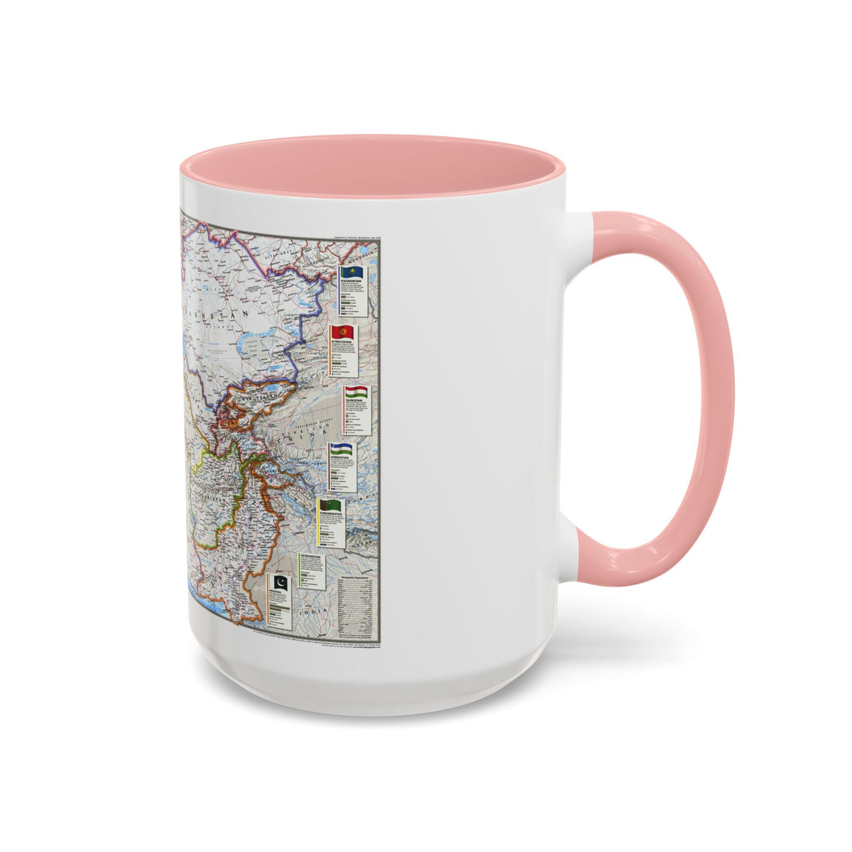Caspian Region- Promise and Peril (1999) (Map) Accent Coffee Mug