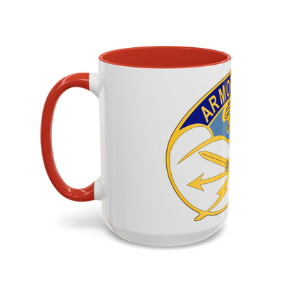 635 Aviation Group (U.S. Army) Accent Coffee Mug