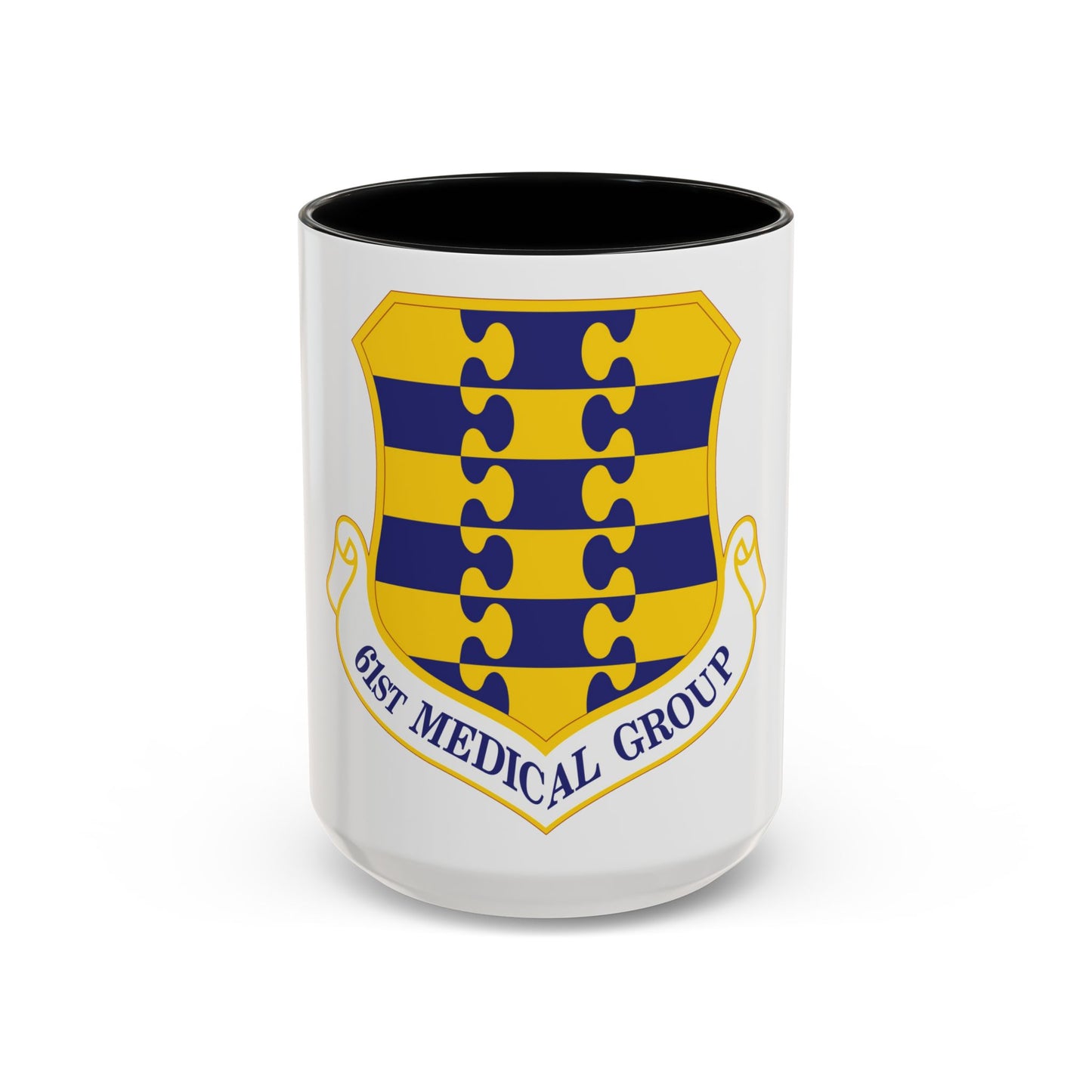 61st Medical Group (U.S. Air Force) Accent Coffee Mug