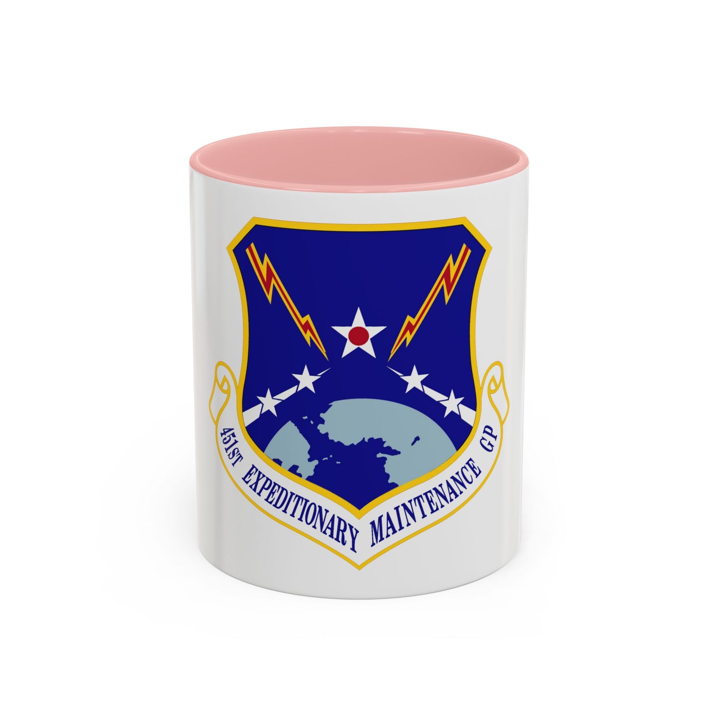 451st Expeditionary Maintenance Group (U.S. Air Force) Accent Coffee Mug