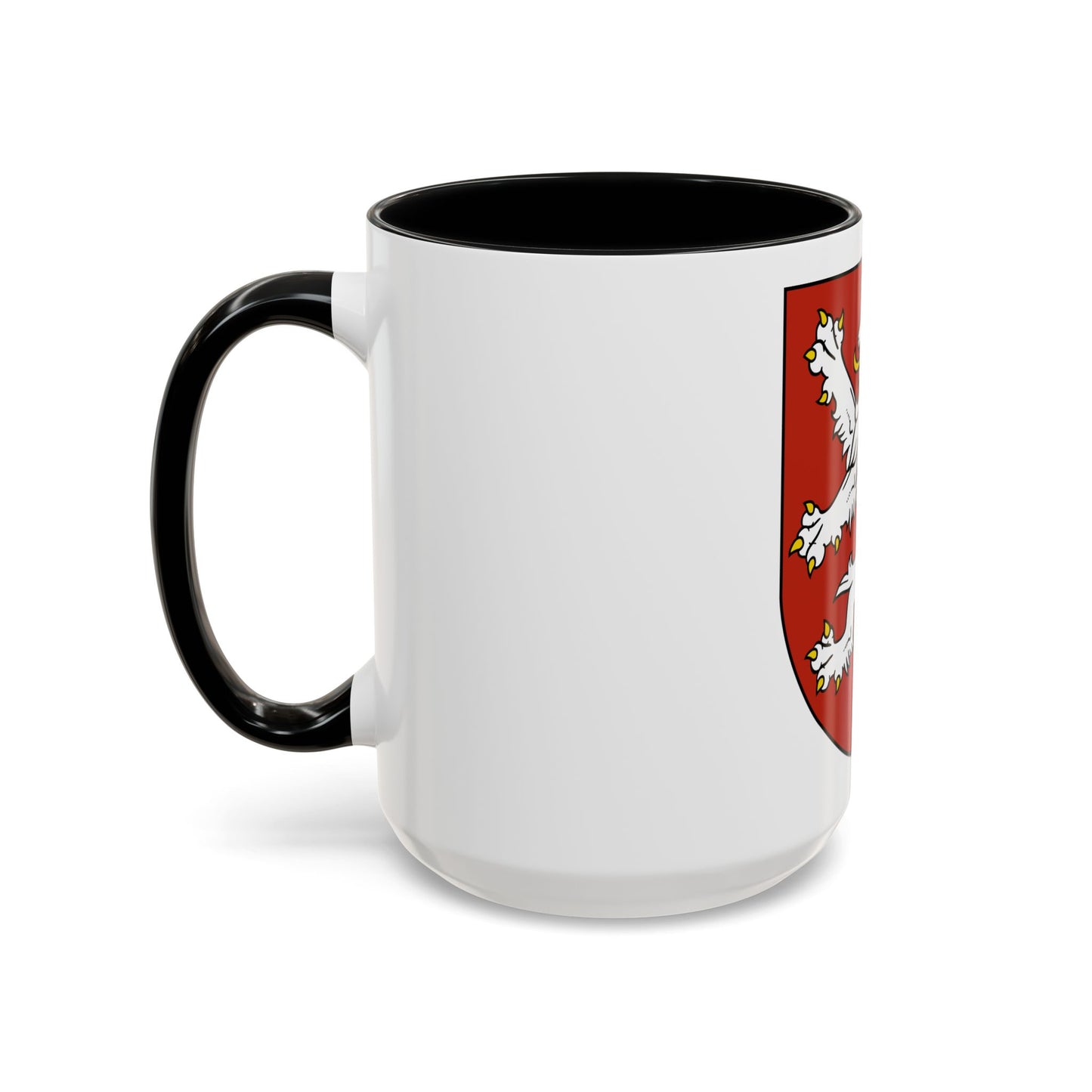 Small coat of arms of the Czech Republic - Accent Coffee Mug