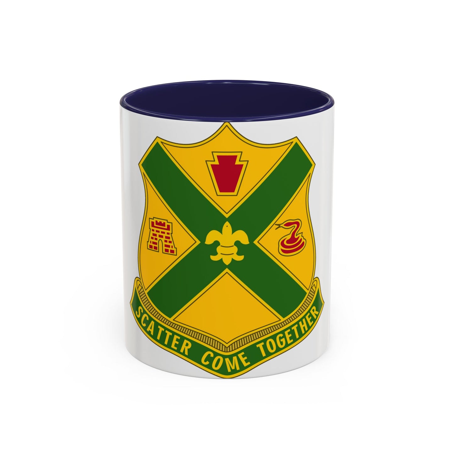 200th Field Artillery Battalion (U.S. Army) Accent Coffee Mug