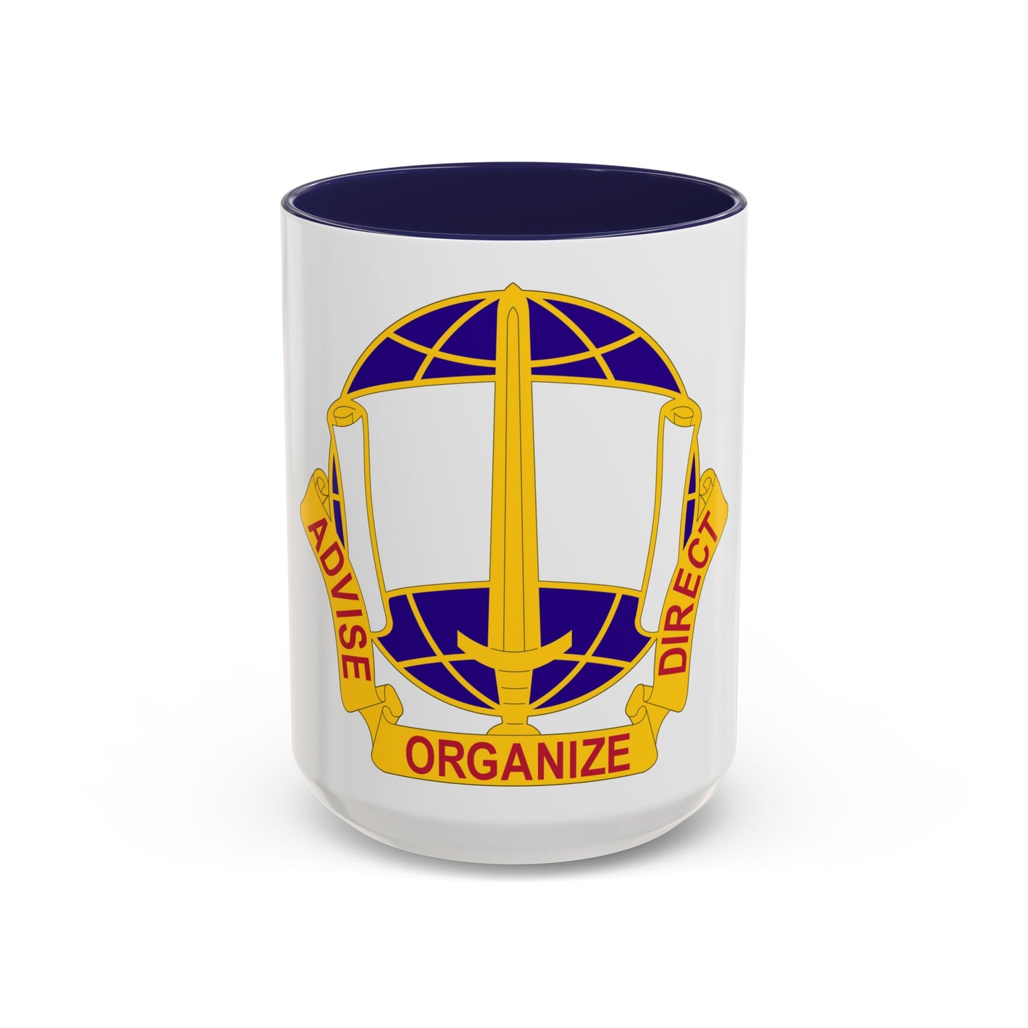308 Civil Affairs Brigade 2 (U.S. Army) Accent Coffee Mug