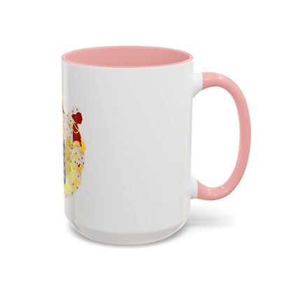 Greater coat of arms of the grand-duchy of Luxembourg - Accent Coffee Mug