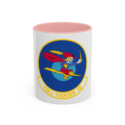 138 Fighter Squadron (U.S. Air Force) Accent Coffee Mug