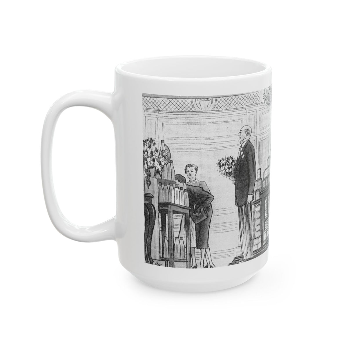Fancy Town (2) - White Coffee Mug