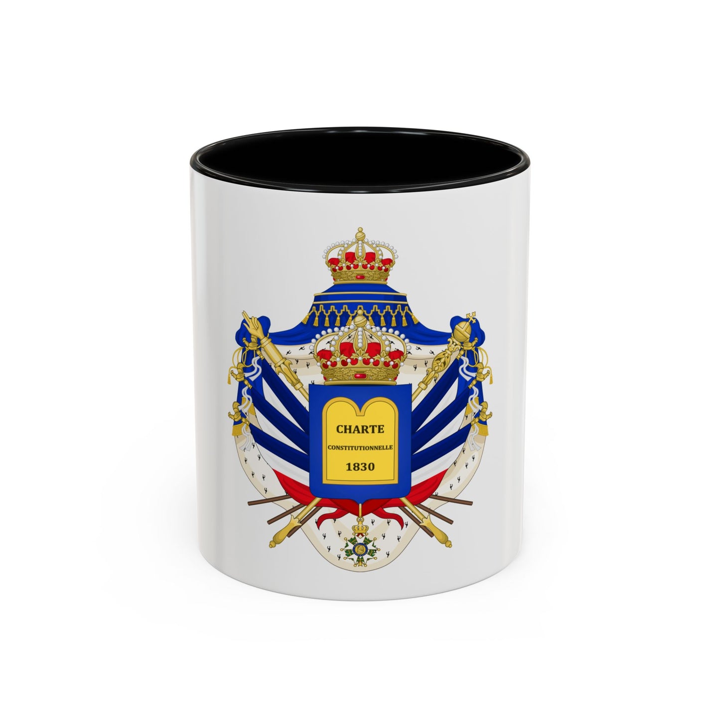 Coat of Arms of the July Monarchy (1831-48) - Accent Coffee Mug