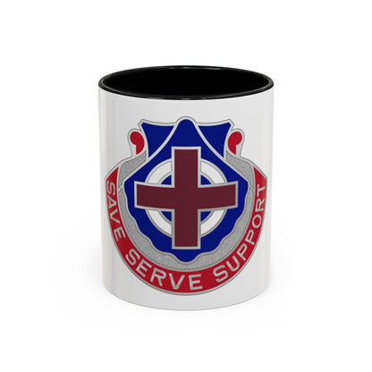 435 Medical Battalion (U.S. Army) Accent Coffee Mug