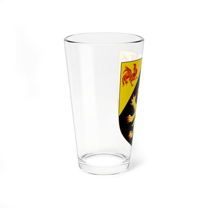 Coat of arms of Walloon Brabant (Belgium) (Coat of Arms) Pint Glass 16oz