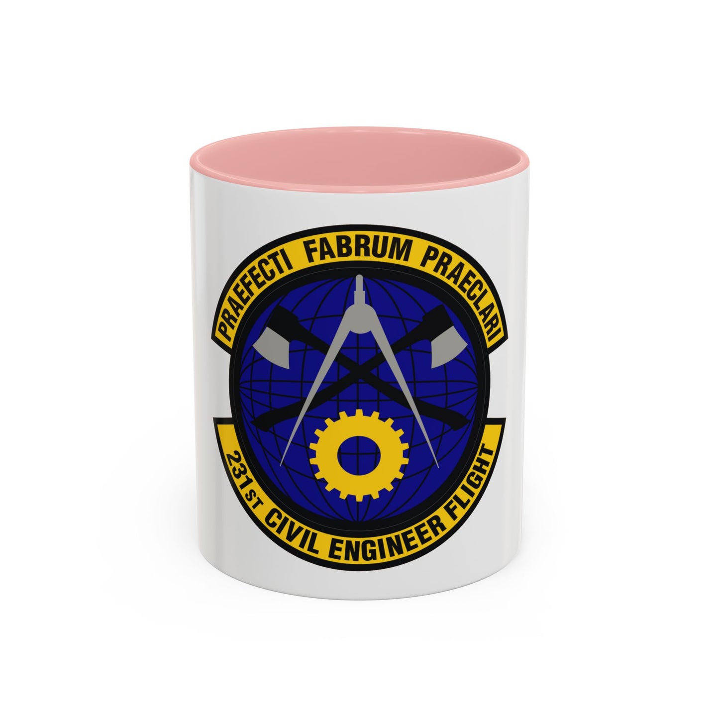 231st Civil Engineer Flight (U.S. Air Force) Accent Coffee Mug