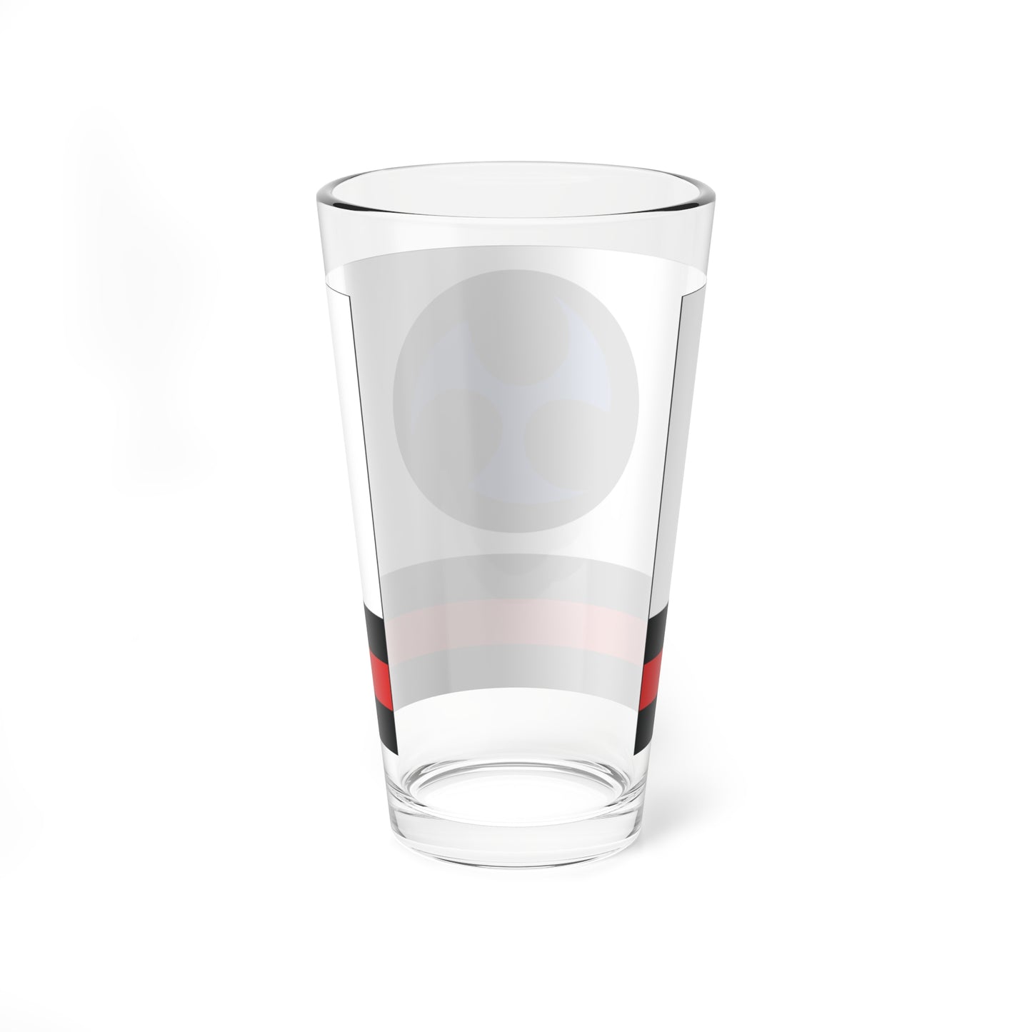 Ryukyu Islands flag until 1875 bordered (Japan) Pint Glass 16oz