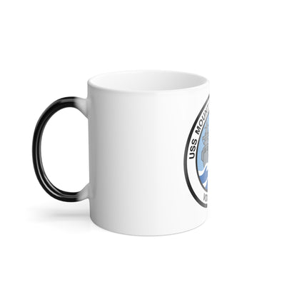 USS Mount Whitney LCC 20 Vox Maris (U.S. Navy) Color Changing Mug 11oz