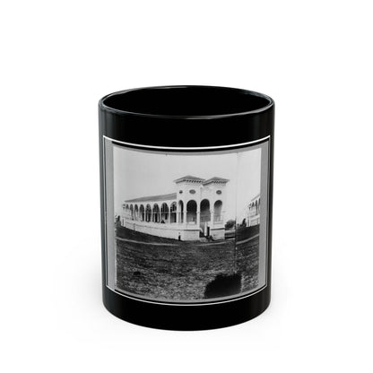 Club House Race Course, Where Federal Officers Were Confined, Charleston, S.C., April 1865 (U.S. Civil War) Black Coffee Mug
